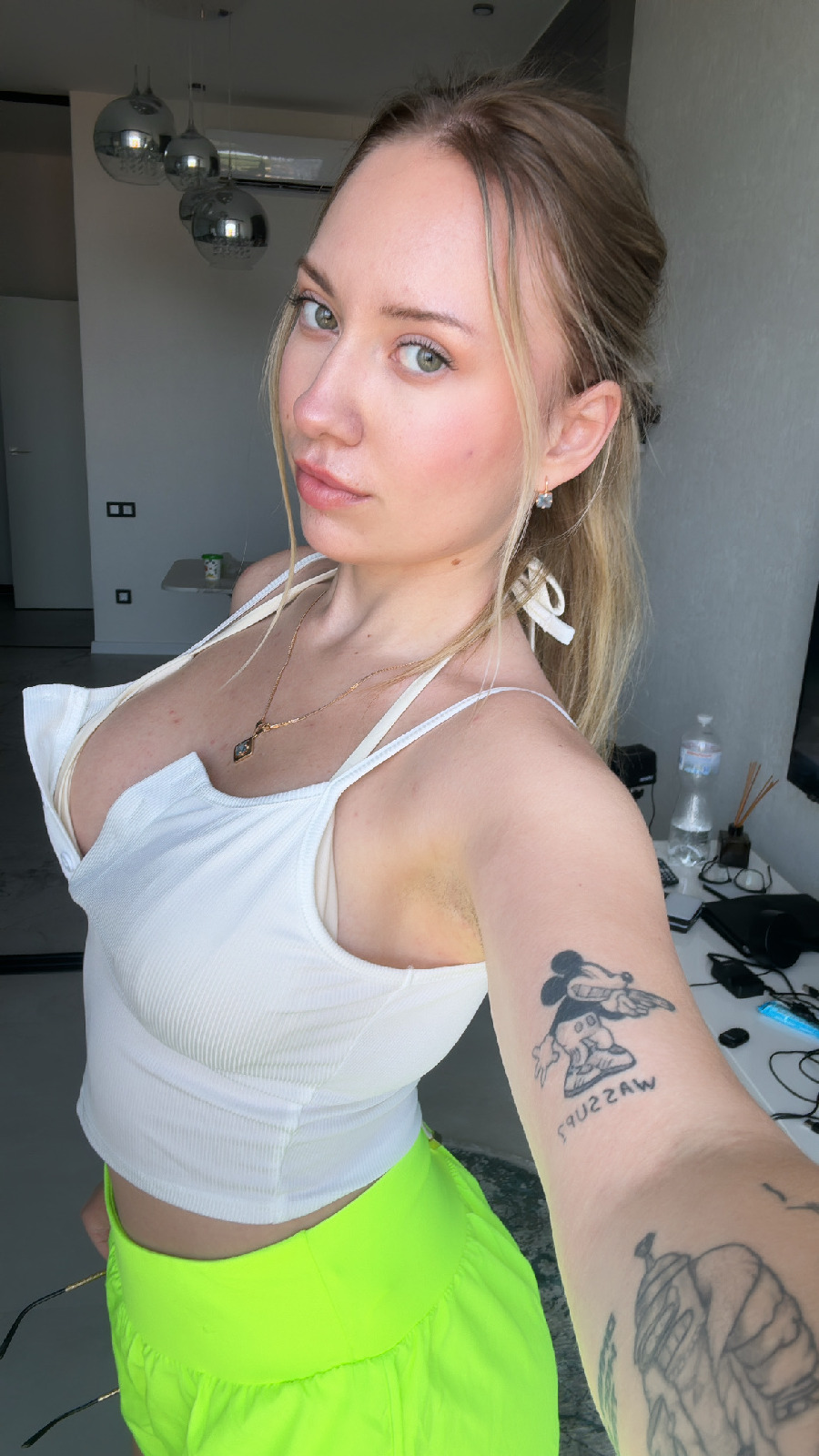 KateV in her underwear in Rawalpindi